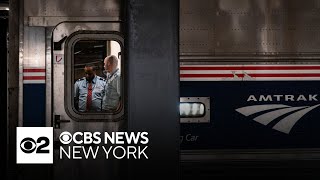 Amtrak service between NYC and Albany cancelled due to storm damage