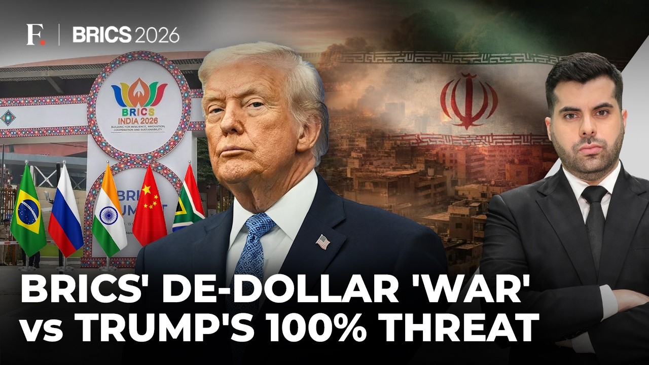 BRICS Vs Trump: 'Dump The Dollar' Push Meets 100% Tariff Threat | Firstpost Live thumbnail