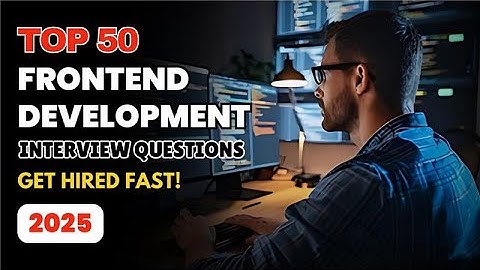 Frontend Interview Questions & Answers (HTML, CSS, JavaScript, Git) | Crack Your Frontend Interview!