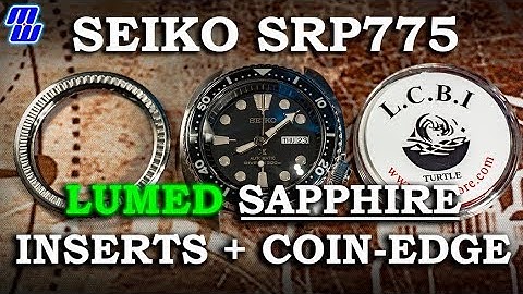 How To Change the Bezel and Insert on a Seiko Turtle - LCBI Coin Edge Bezel/Lumed Sapphire Insert