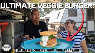 The ULTIMATE GLUTEN-FREE PUMPKIN BURGER!!!!!- Caravan Cooking E03