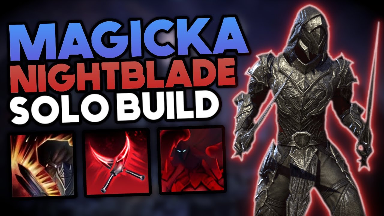 Magicka Nightblade Solo Build for Veteran HM Dungeons & World Bosses | Update 48