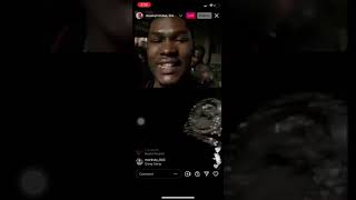 O’Block Muwop Instagram live with Lil Durk.
