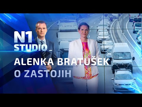 Alenka Bratušek: "Tudi na Hrvaškem so bile večdesetkilometrske kolone, pa so ljudje vseeno šli"