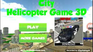 City Helicopter Game 3D screenshot 5