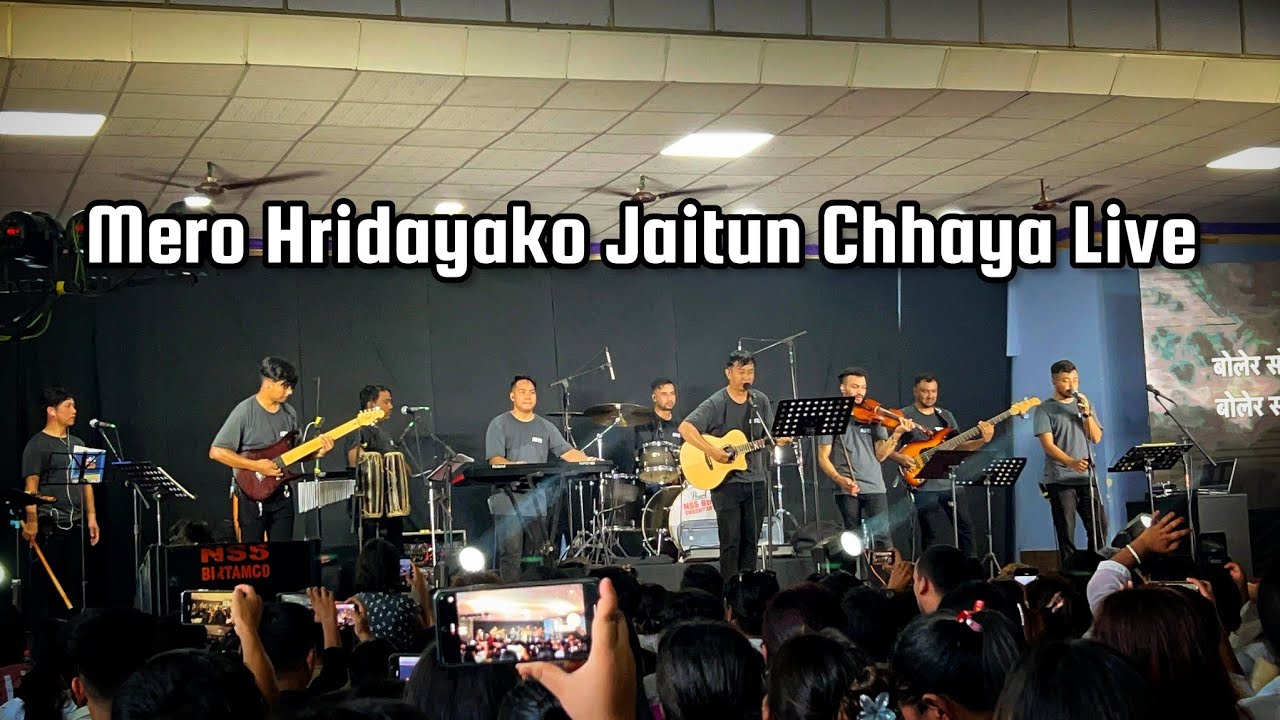 Mero Hirdhaya ko || Adrian Dewan & Sojourners || Jaitun Chhaya ||Live in Dhulabari