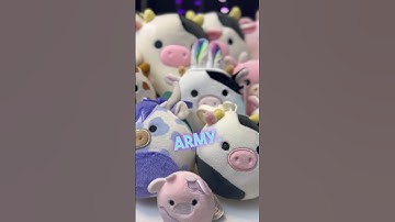 I want my own CUTE LITTLE COW 🐮 SQUISHMALLOWS planet! #squishmallows #shorts