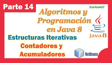 Estructura repetitiva bucle for java (14-25) Curso de Java - Algoritmos y Programación en Netbeans