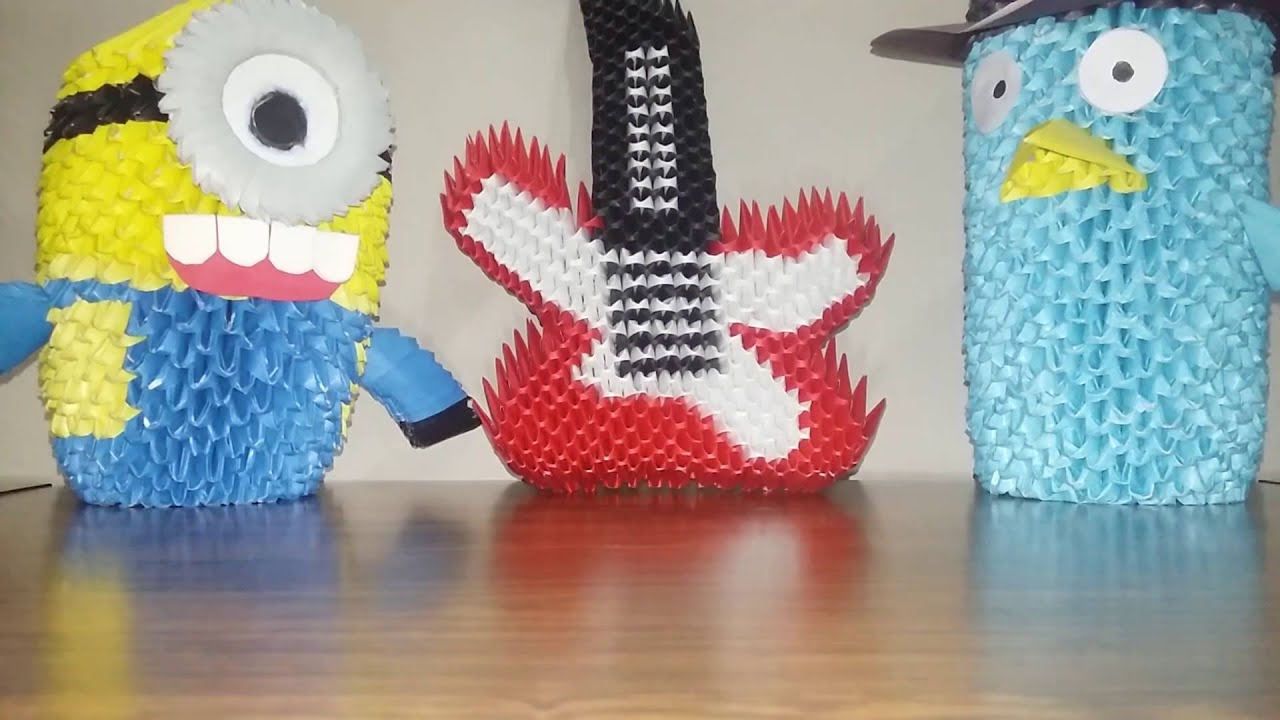 Coleccion de Origami 3D YouTube