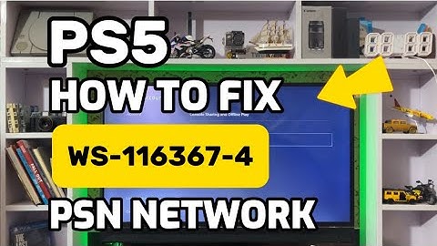 How To Fix PS4 WS-116367-4 Access To PSN Has Been Suspended PlayStation 5