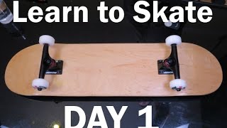 Learning to Skateboard at 30 Years Old Day 1 - Setting up the Board!