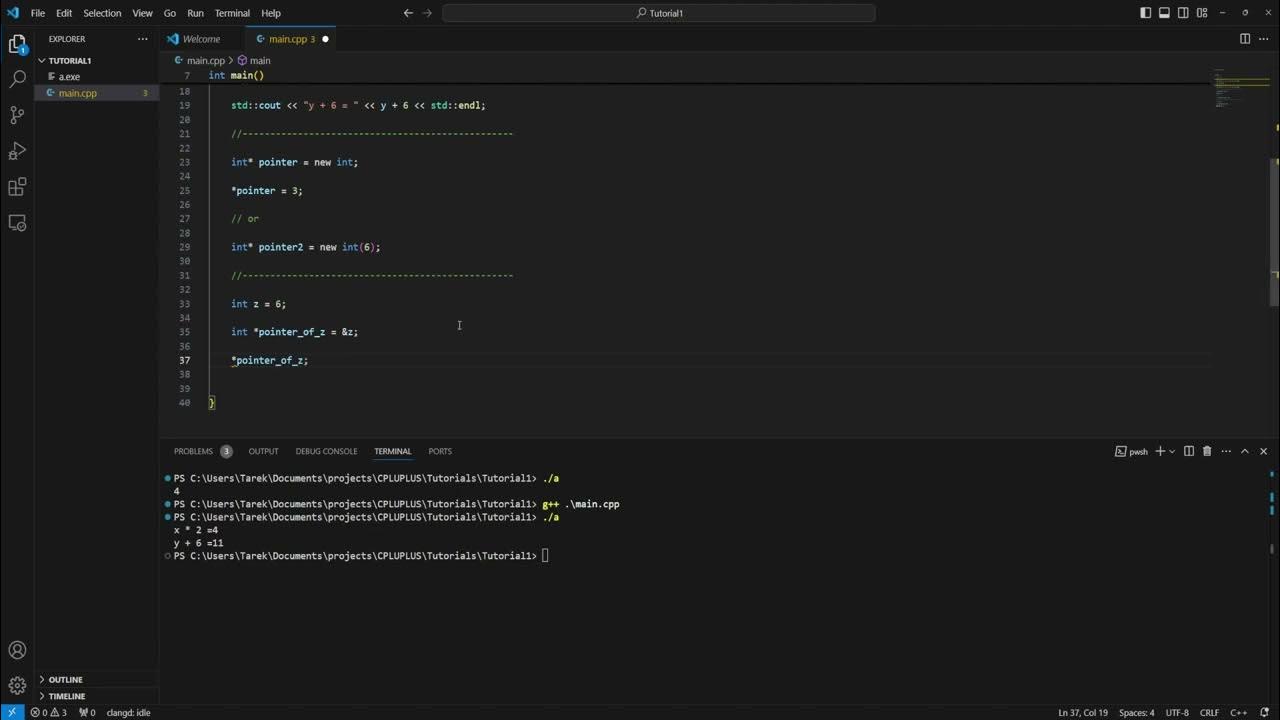 Introduction to Programming in C++ (Beginner Level) Part 3 - YouTube