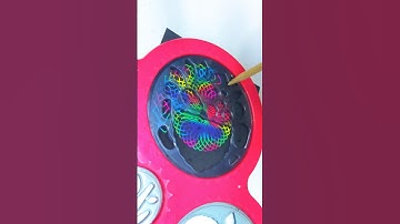 Spirograph Cylex PART 42 RAINBOW #art #spirograph #satisfying #asmr