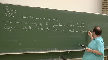 Mathematical Structure of Feynman Integrals: Lecture 2/4 (Dr Claude Duhr)
