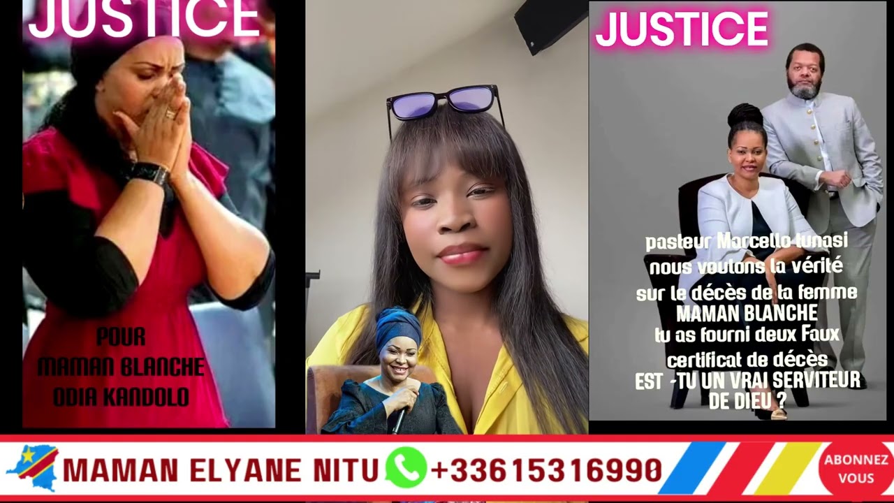 Prison Pour Marcelo Tunasi , Vérité Ewuti Lubumbashi Blanche Makila Makasi