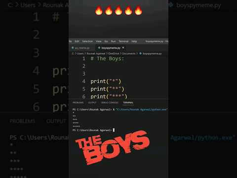 The boys vs