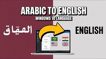 How To Change Windows 10 Language From Arabic To English