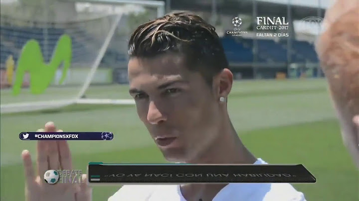 Liberman mano a mano con Cristiano Ronaldo, la persona: Elogia a Messi y saluda a América