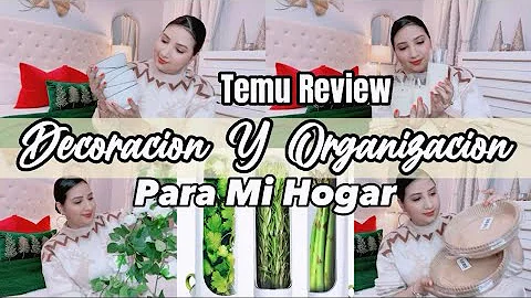 DECORACION Y ORGANIZACION PARA EL HOGAR /TEMU REVIEW
