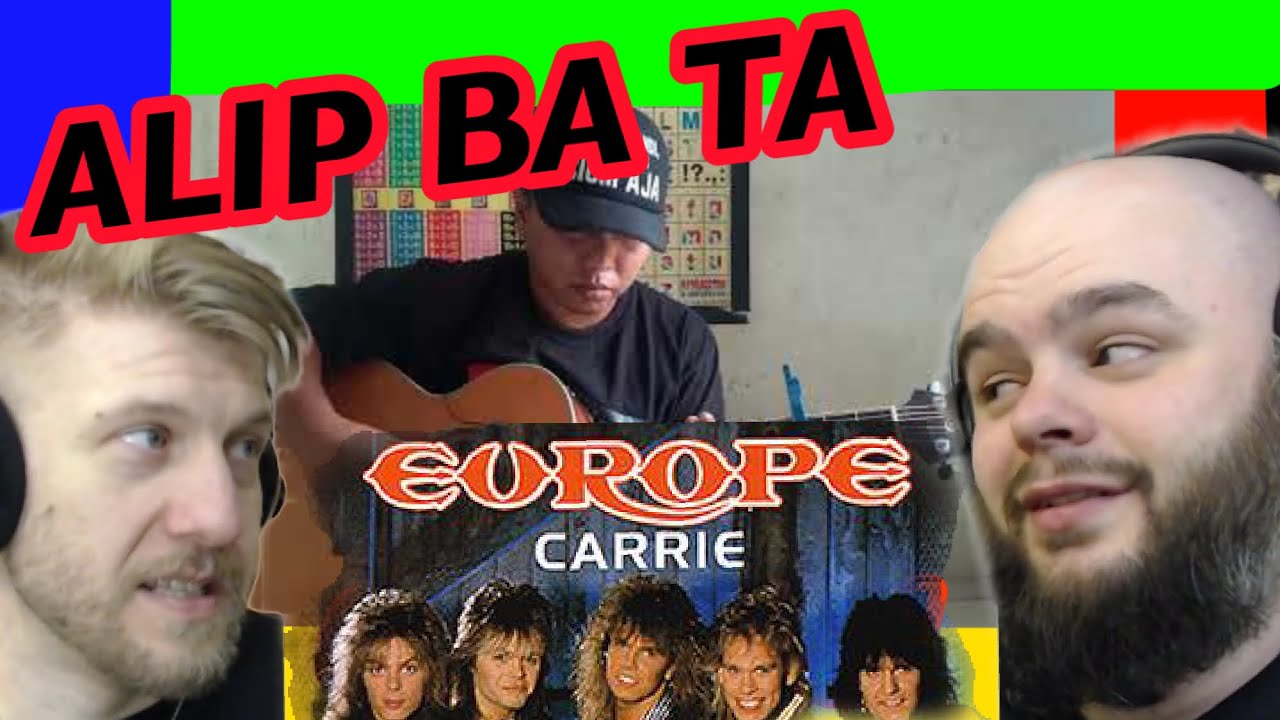 RELAX ! | ALIP BA TA - CARRIE ( EUROPE FINGERSTYLE COVER ) METALHEADS REACTION