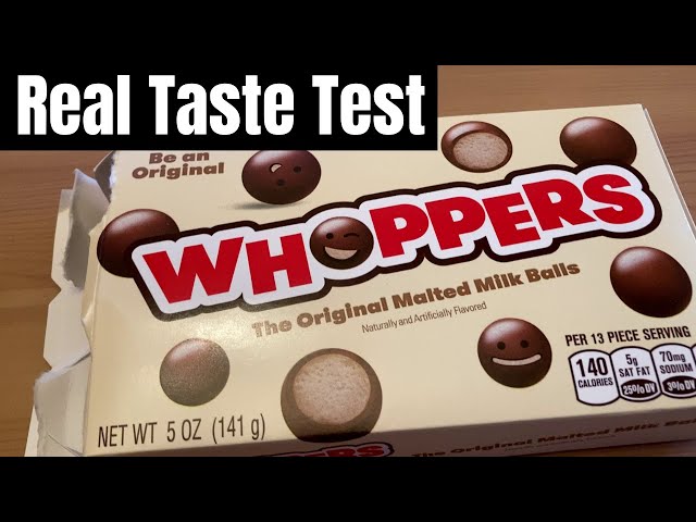 Whoppers Malted Milk Balls Candy, Box 12 oz