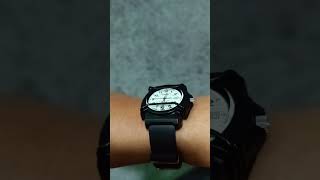 Casio Hda-600B-7Bvdf Oil-Filled Custom Project On Leather Nato Strap