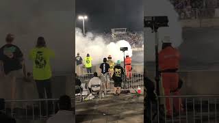 Jackstand jimmy in white trash @freedomfactory2822  #burnout #cleetusandcars #chevy