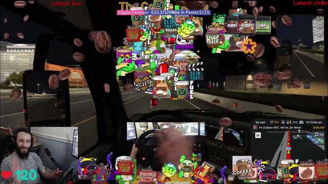 Clip American Truck Simulator Emote Explosion Raid 2 **Heart Rate