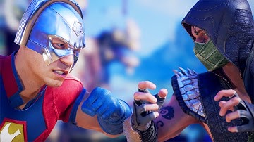 Mortal Kombat 1 - Peacemaker Vs Reptile All Dialogue Intros