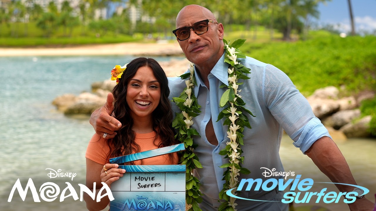 Movie Surfers | Behind the Scenes of Moana @MichelleKhare