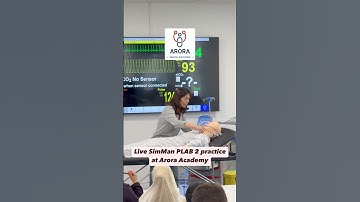 🩺 SimMan PLAB 2 practice is always challenging… live practice is key… #simman #plab2 #ukmla