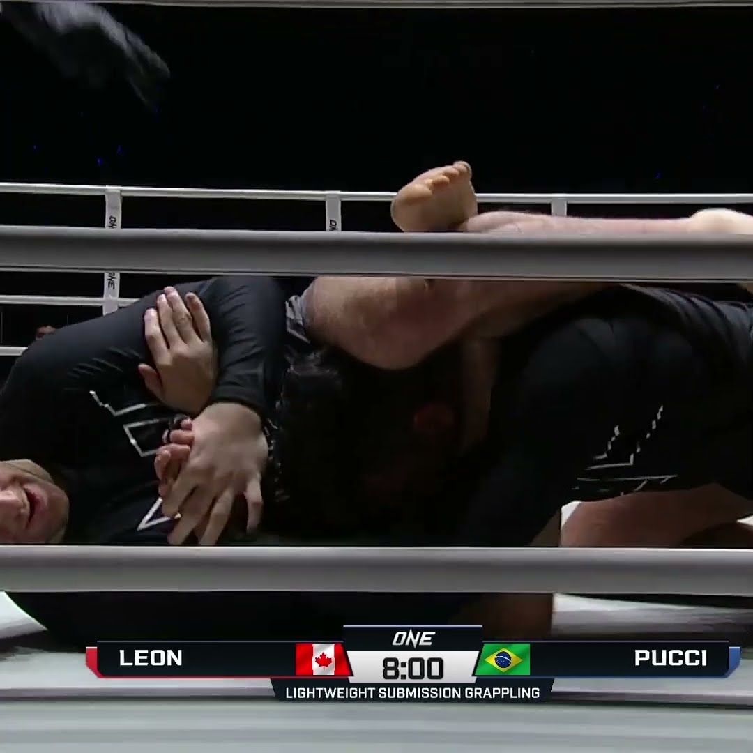 STATEMENT MADE ? Dante Leon submits Bruno Pucci with a slick triangle armbar in his ONE debut!