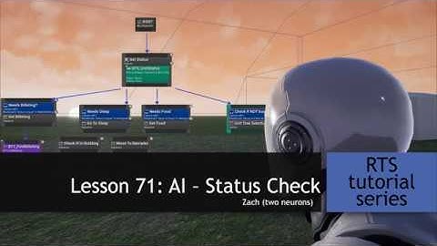 8.71 AI Status Check [UE4 - RTS Tutorial]