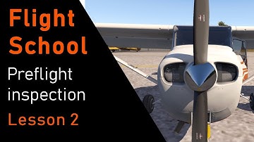 Flight Sim School | Ep-2: Preflight | X-plane 11 | C172 REP