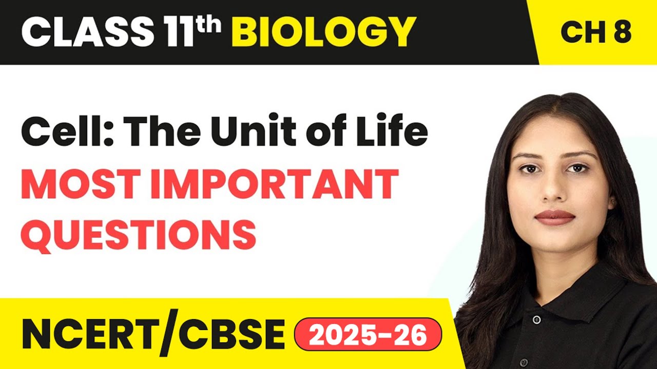 Cell The Unit Of Life Most Important Questions Class 11 Biology cell-the-unit-of-life-most-important-questions-class-11-biology