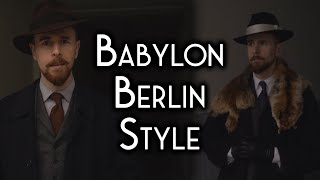 The Style of Babylon Berlin - Classic menswear and Gereon Rath