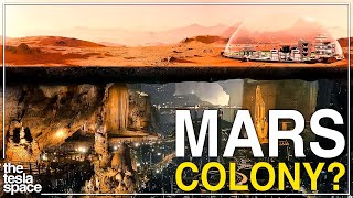 How We Will Build An Underground Civilization On Mars!