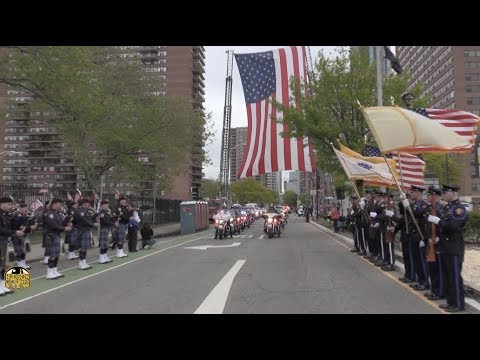 Jersey City honors their officers participating in the annual Police Unity Tour