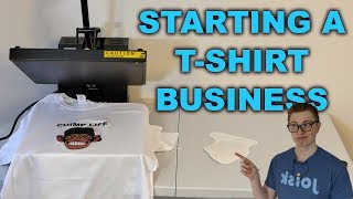 Ep. 1 - How to Start a T-Shirt Business - Learning How to Heat Press Shirts Ep. 1 - How to Start a T-Shirt Business - Learning How to Heat Press Shirts