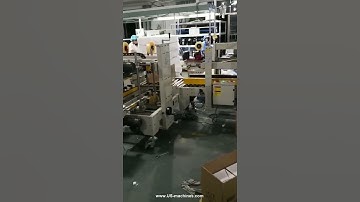 Automatic H type box sealling machine tape packaging line