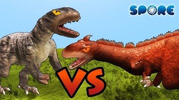 Allosaurus  vs Saurophaganax | Dino Face-off [S2E6] | SPORE
