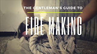 Gym Rope Firestarter! 'Hemp and Wax'