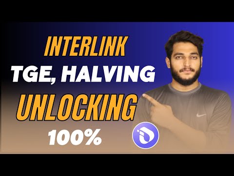 Interlink Network Airdrop Update Listing, Halving, Unlocking
