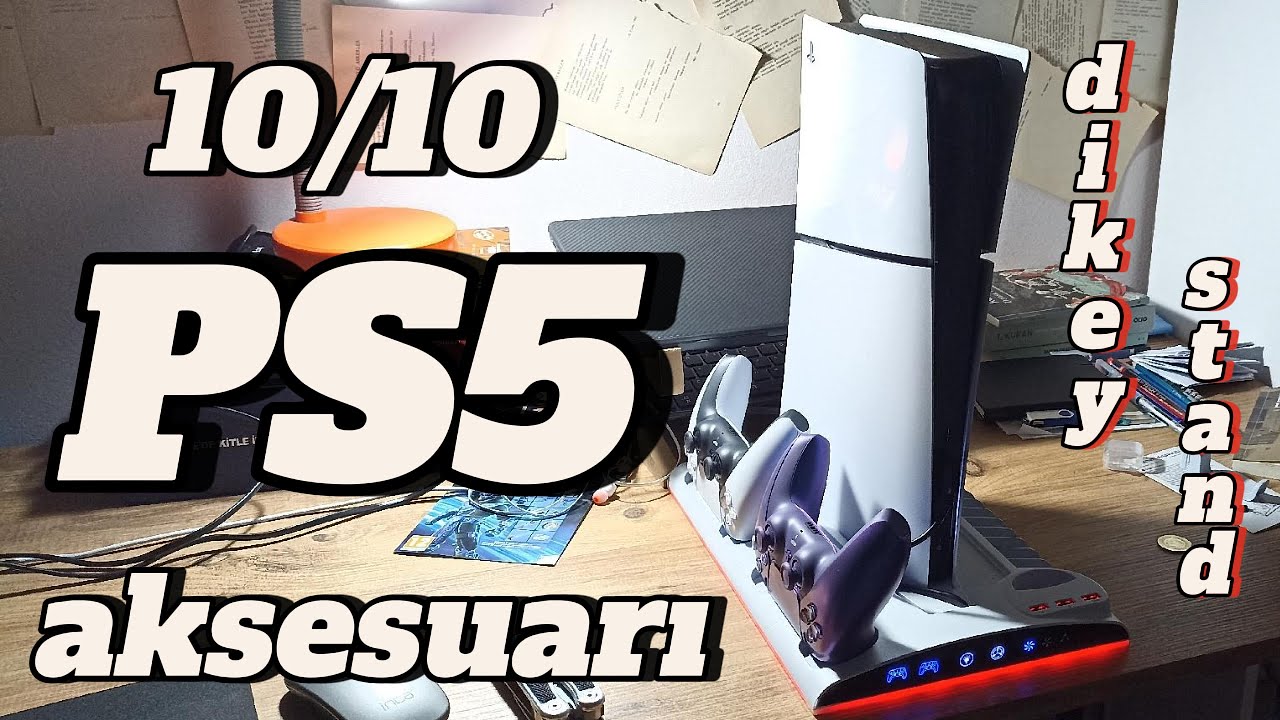 10 NUMARA PS5 AKSESUARI GARDAŞ... PS5 Dikey Stand #ps5 #ps5stand