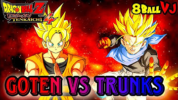 Dragon Ball Z Budokai Tenkaichi 4 Goten vs. Trunks