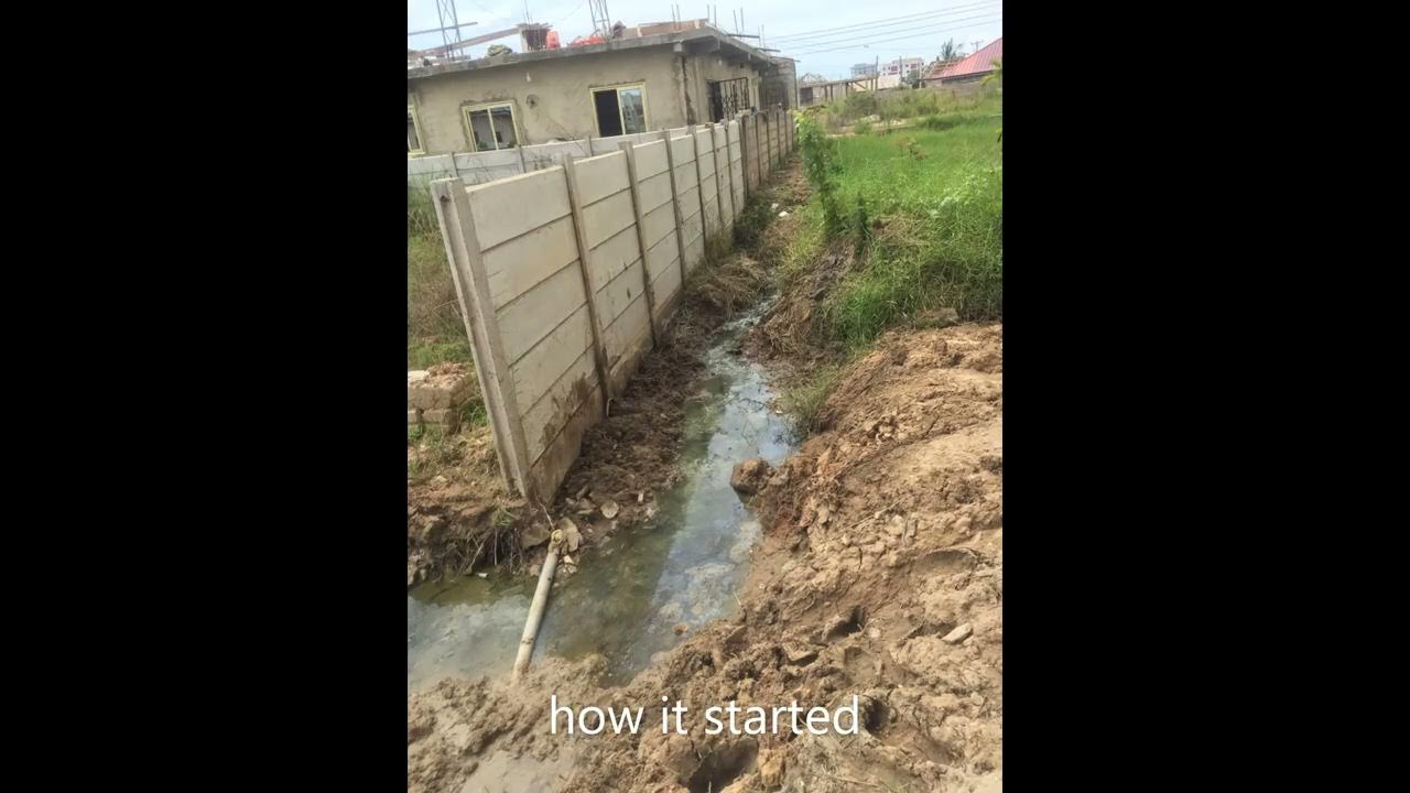 Building a house in a swampy area. beginning stage* (part 1) YouTube