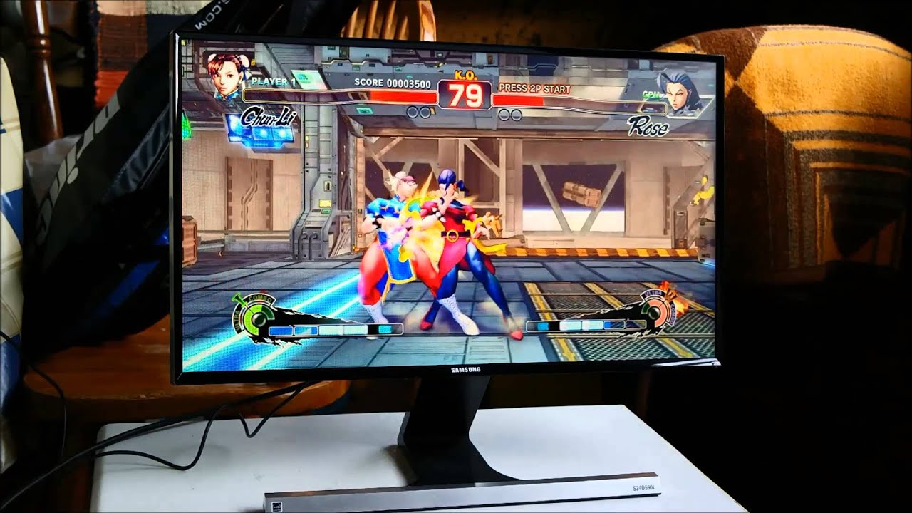 Samsung LS24D590PLX - Gaming and viewing angles