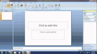 How To Insert Clip Art Into Microsoft Office PowerPoint