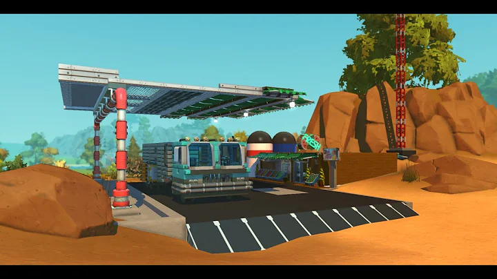 Scrap Mechanic Gas Station Automatic Doors