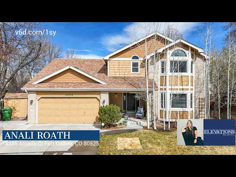 4336 Arcada Ct, Fort Collins, CO home video tour